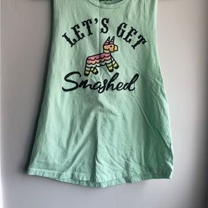 BACHELORETTE TANK NWOT medium